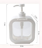 BENAVJI Outdoor Living Liquid Soap Dispenser, 300ml, Multipurpose Refillable Plastic Pump for Hand Wash, Dish Wash, Shampoo, Kitchen, Bathroom, and Household Use Pack of 1