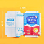 Self Adhesive Transparent Book Covers – 30 Pcs (A5/B5/A4 Sizes) | Waterproof Book Cover Sticker Film | Book Binding Cover for School Textbooks & Notebooks