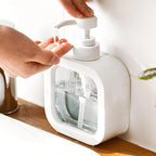 BENAVJI Outdoor Living Liquid Soap Dispenser, 300ml, Multipurpose Refillable Plastic Pump for Hand Wash, Dish Wash, Shampoo, Kitchen, Bathroom, and Household Use Pack of 1