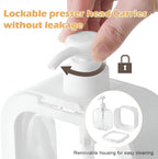 BENAVJI Outdoor Living Liquid Soap Dispenser, 300ml, Multipurpose Refillable Plastic Pump for Hand Wash, Dish Wash, Shampoo, Kitchen, Bathroom, and Household Use Pack of 1