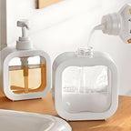 BENAVJI Outdoor Living Liquid Soap Dispenser, 300ml, Multipurpose Refillable Plastic Pump for Hand Wash, Dish Wash, Shampoo, Kitchen, Bathroom, and Household Use Pack of 1