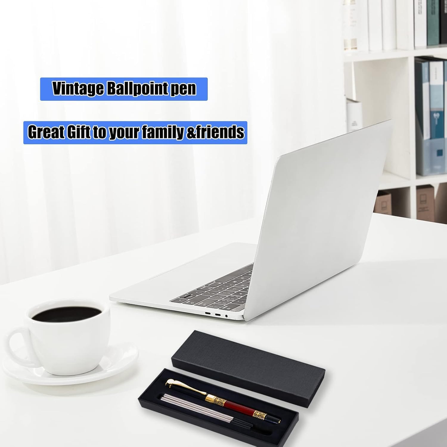 Ballpoint Pen Black Refill,business pens,Luxury Pen,Best Ball Pen Gift Set for Men & Women Professional Executive,Office,Nice Pens Classy Gift Box…