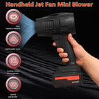 Handheld Electric Portable Air Blower,Turbo Jet Blower Cordless 48V,Handheld High Powerful Blow Brushless Motor for Extra runtime,Multipurpose Car,Home Corner, Road Cleaning (Multicolour)