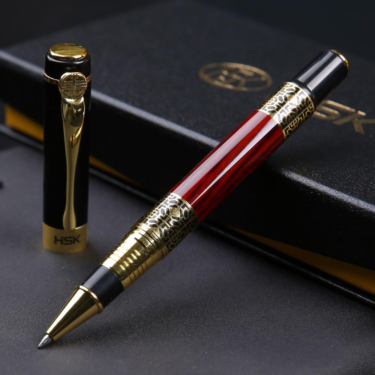 Ballpoint Pen Black Refill,business pens,Luxury Pen,Best Ball Pen Gift Set for Men & Women Professional Executive,Office,Nice Pens Classy Gift Box…