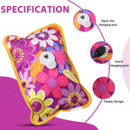 Heating Bag Gel hot Water Bag hot bags for pain relief hot water bags electric hot pack heat pad electric for pain relief electric heating pad for back pain Men & Women with Charging Cord (Multicolour)