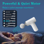 Massage Machine for Body Pain – Mini Massage Gun for Deep Tissue, Muscle & Body Pain Relief – Handheld, Battery Powered Massager for Neck, Shoulder, Back, Foot (Multicolor) (MULTI)