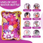 Heating Bag Gel hot Water Bag hot bags for pain relief hot water bags electric hot pack heat pad electric for pain relief electric heating pad for back pain Men & Women with Charging Cord (Multicolour)